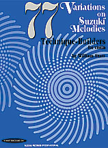 77 VARIATIONS ON SUZUKI MELODIES-VN cover Thumbnail